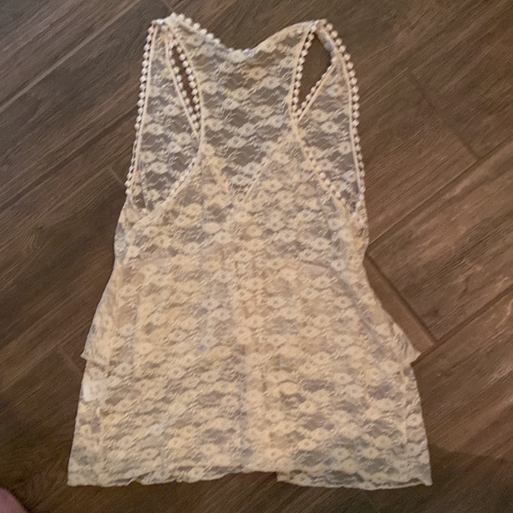 Lace Racerback Tank - Picture 5 of 7